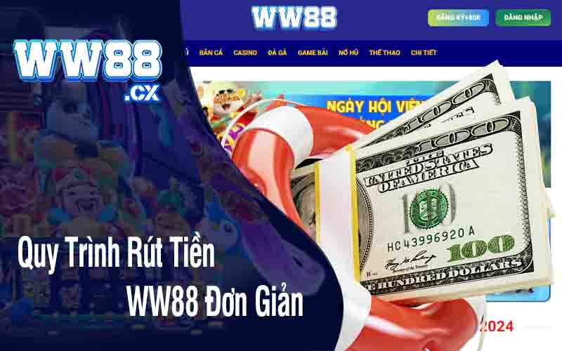 Quy Trình Rút Tiền WW88 Đơn Giản